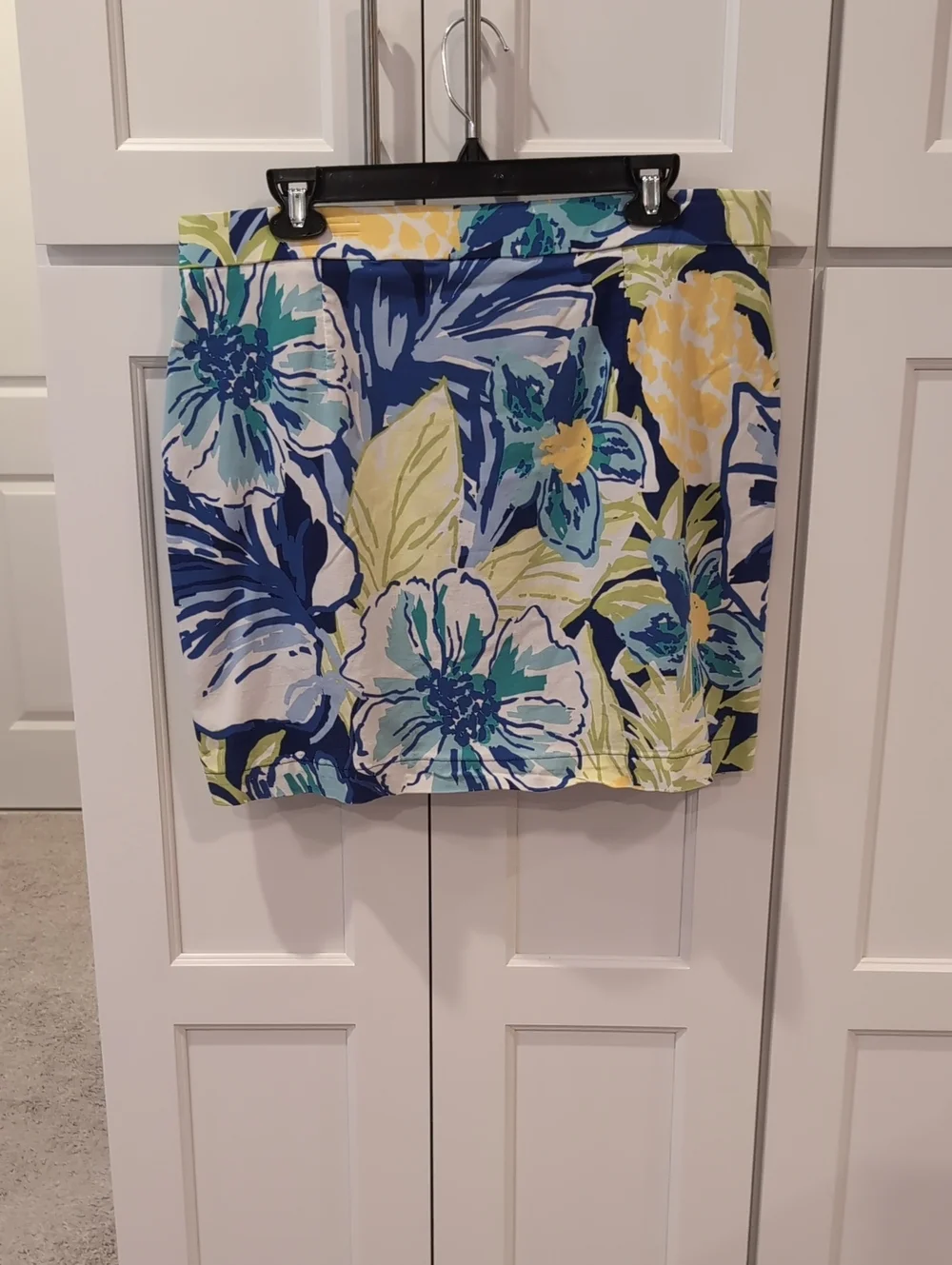 Rafaella Navy Floral Skort